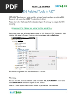 003 ABAP CDS - Eclipse Tools For ABAP CDS