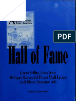 Vdoc - Pub Hall of Fame Great Selling Ideas From 50 Super Successful Direct Mail Letters and Direct Response Ads