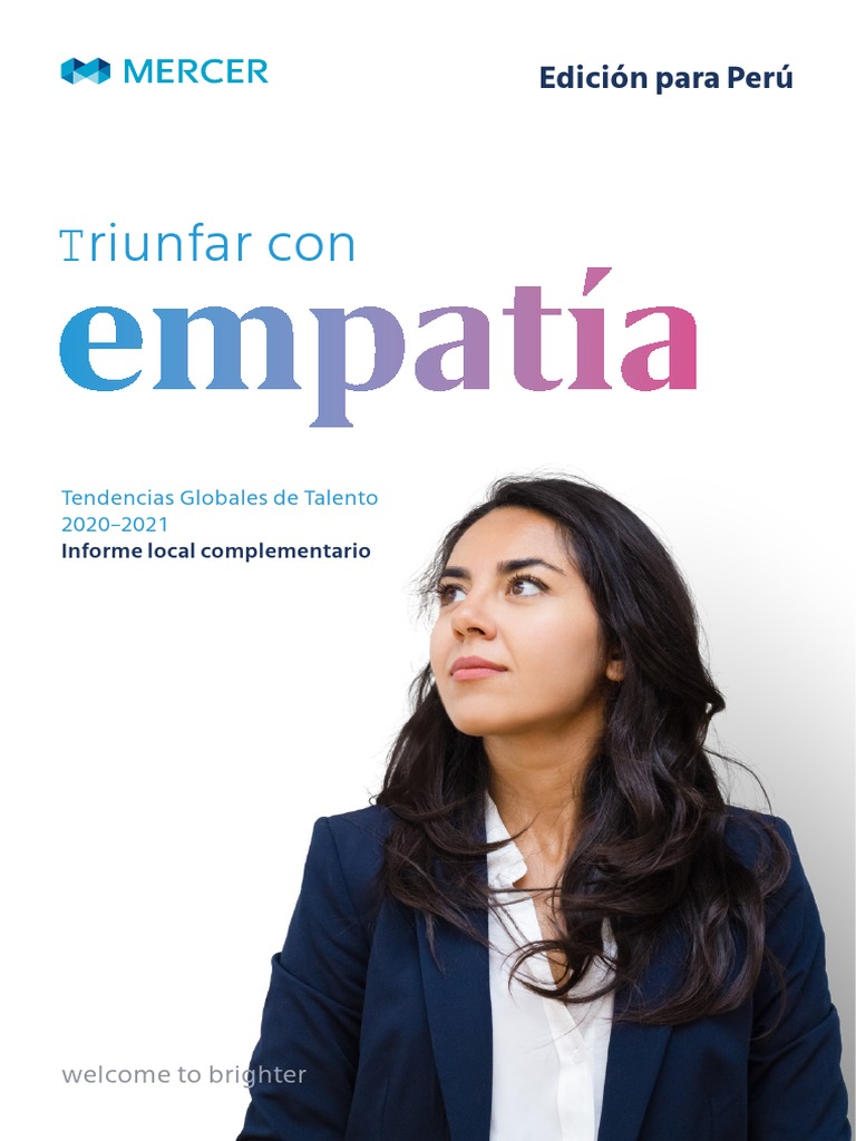 Informe MERCER - Edición para Peru 2021 | PDF | Gestión de recursos ...