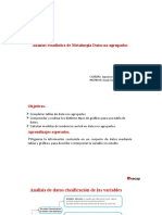 Analisis Estadistico de Metalurgia I