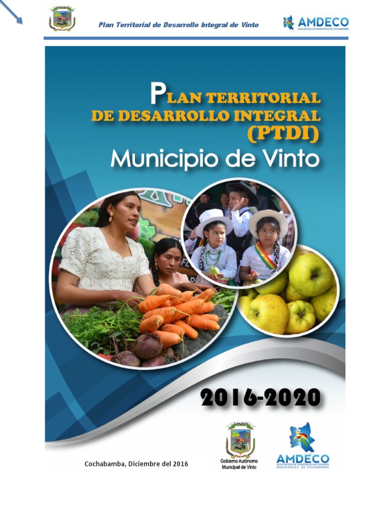 Plan de Desarrollo Integral Vinto | PDF | Los bosques | Suelo