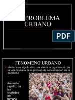 1.- El problema urbano