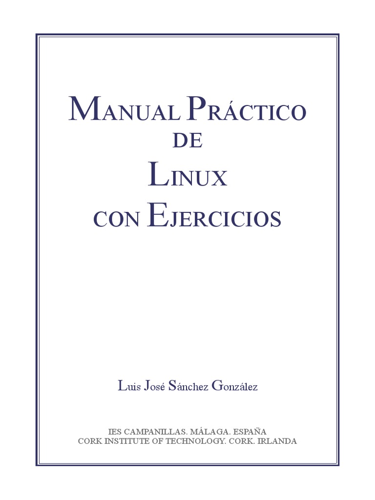 Manual Practico de Comandos Linux Alumnos | PDF | Distribución de Linux ...