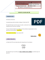 Guía # 8 Matemáticas