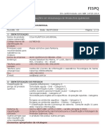 Ficha de Segurança Produto Químico Cola Plástica