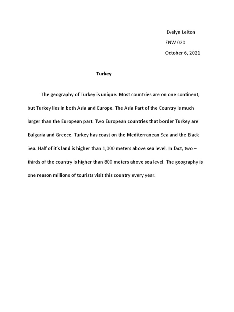 Turkey | PDF