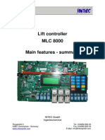 Features Lift Controller MLC-8000 01