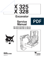 Excavator Service Manual: 325 (S/N 514013001 & Above) 328 (S/N 516611001 & Above)