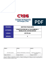Gf-pr-004 Constitucion Caja Menor