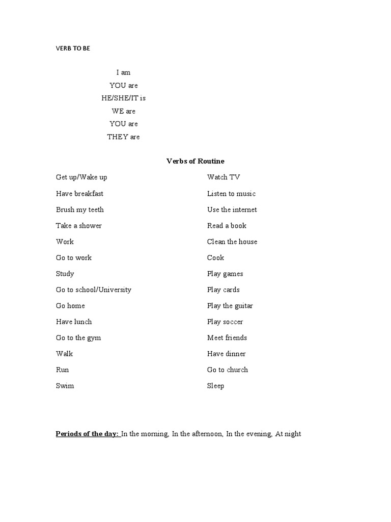 Revisão Tempos Verbais | PDF | Linguistic Morphology | Grammar