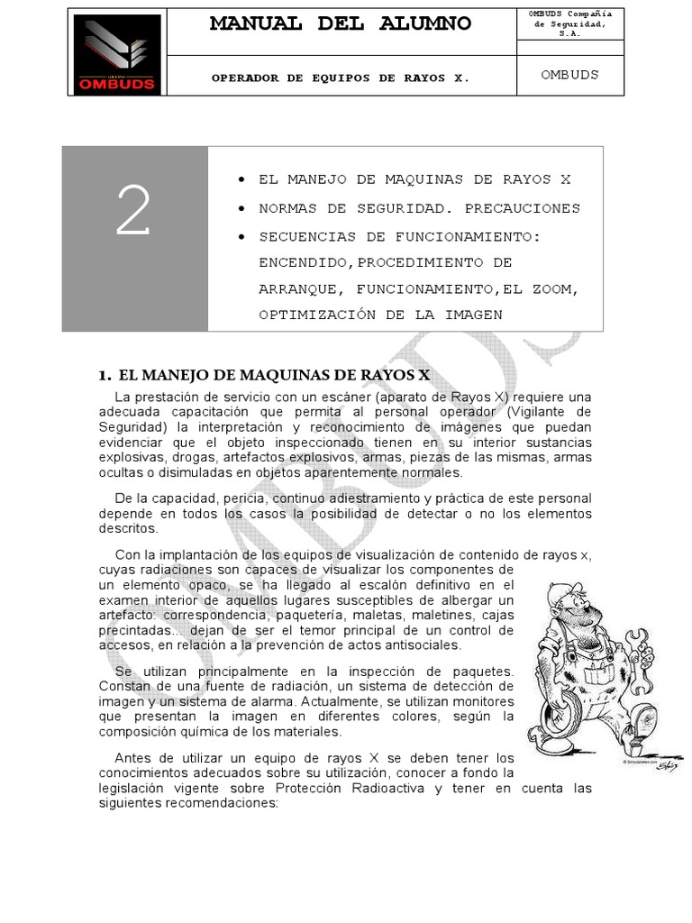 RAYOS X - Manejo de Maquinas de Rayos X | PDF | Radiación ionizante