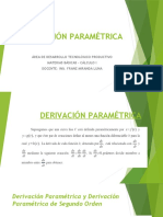 Derivación Paramétrica