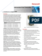 SMV 3000 Smart Multivariable Flow Transmitter Specifications