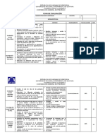 Plan de Evaluación Mercadotecnia