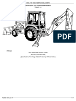 300D 310D and 315D Backhoe Loader Introduction