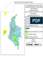 Mapa de Parques Naturales y Areas Protegidas