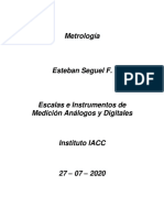 Metrología instrumentos medición análogos digitales