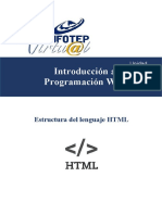 Unidad 1 - Estructura HTML