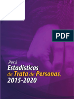 Perú Estadísticas de Trata de Personas 2015-2020