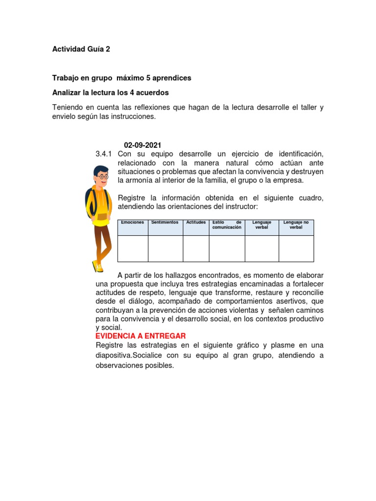Actividad Guía 2 | PDF | Crecimiento personal y profesional
