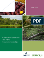 Cuenta de Bosques Del Perú - Documento Metodológico 2021
