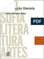 A Tradução Literária - Paulo Henriques Britto
