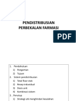 Pendistribusian Perbekalan Farmasi