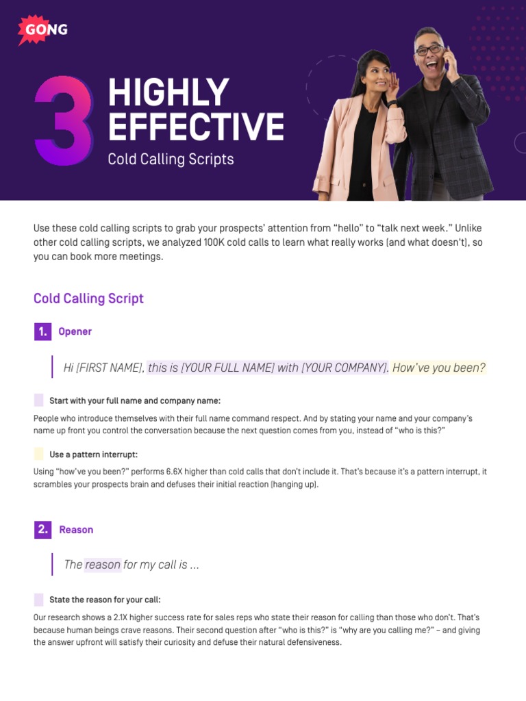 SEO Cold Call Scripts 0730 | PDF | Cognition
