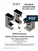 Itb/Itcb/Hv Icb Sh/Dv/Twin: Service Manual Installation & Operating Guide