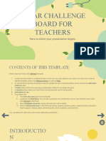 Solar Challenge Board For Teachers by Slidesgo