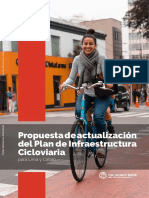 Propuesta de Actualizacion Del Plan de Infraestructura Cicloviaria Para Lima y Callao