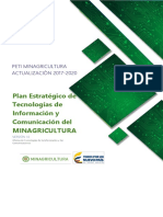 Plan Estrategico Tecnologias Informacion-PETI Institucional