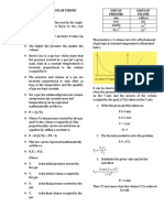 Gases and Kinetic Molecular Theory