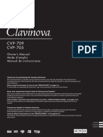 Clavinova CVP-709 Manual (WVGA, Color & Touch) (UK)