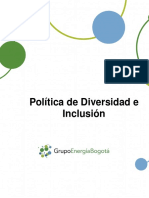 Politica Diversidad e Inclusion