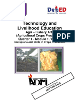 Technology and Livelihood Education: Agri - Fishery Arts (Agricultural Crops Production) Quarter 1 - Module 1, Week 1