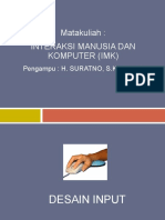 Desain Input