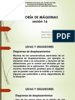 Levas y seguidores: Diagramas de desplazamientos y diseño de perfiles de leva