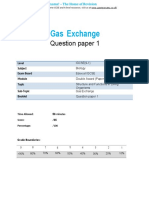 9.1 Gas Exchange 1b Igcse 9 1 Edexcel Biology