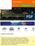 Apuestas Deportivas Perú Las Mejores Apuestas Betsson