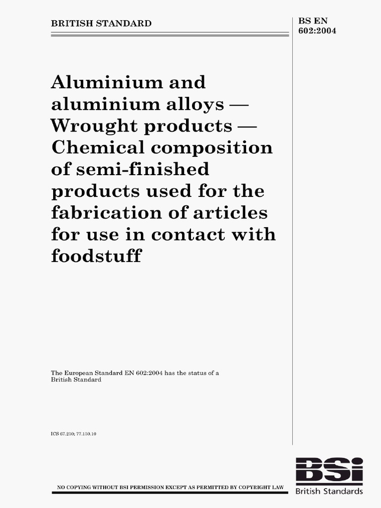 BS en 602 2004 | PDF