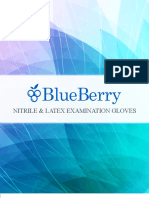Blueberry: Nitrile & Latex Examination Gloves
