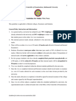 Guideline For Online Viva Voce: Office of The Controller of Examinations, Kathmandu University