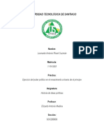 Ejercicio Del Poder Político en El Renacimiento