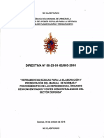 Directiva 02-003-2016 Herramientas Basicas   para la elaboracion de Manuales Normas y Procedimientos MPPD Y ENTES Y ÓRGANOS 2016