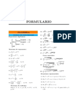 Aportes - Álgebra - Formulario