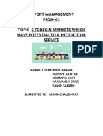 Export Management Psda1