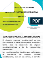 EL DERECHO PROCESAL CONSTITUCIONAL CLASE 4
