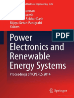 Power Electronics and Renewable Energy Systems Proceedings of ICPERES 2014