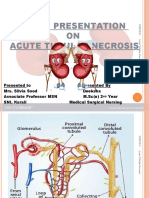 Class Presentation ON Acute Tubular Necrosis